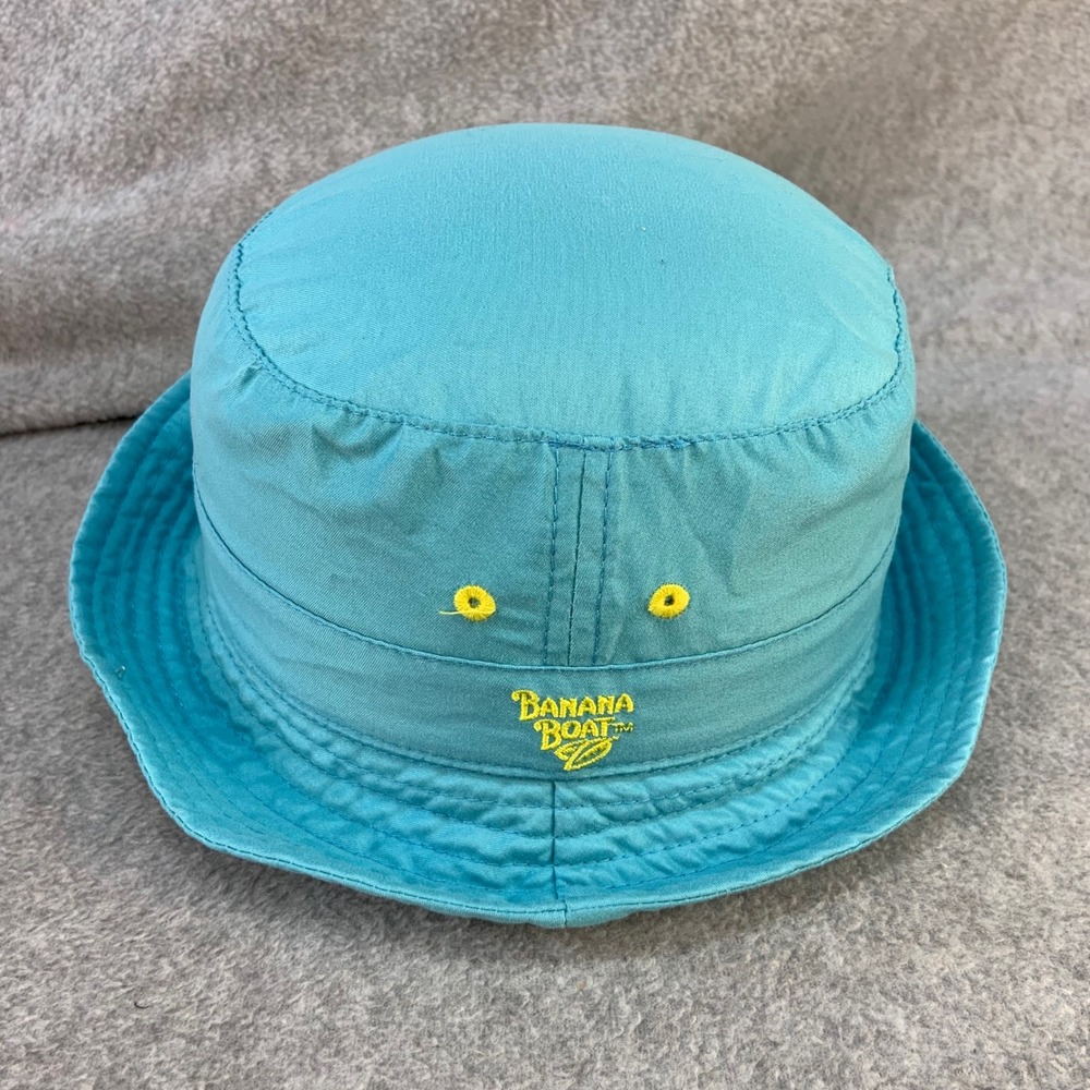 Banana Boat Logo Kids Turquoise Banana Boat Bucket Hat Sun Protection 4X-6X